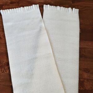 Polar Fleece Scarf  Off-White